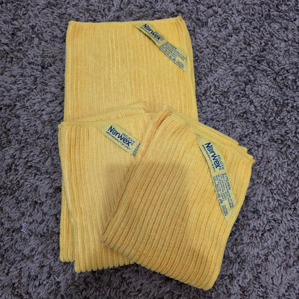Norwex Honeycomb Limited Edition Set Kitchen Cloth Towels, Window, EnviroCloth - Picture 2 of 9